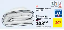 Conforama Couette Nuit Palacee offre