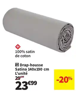 Conforama Drap-housse Satina offre