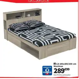 Conforama Lit Maximax offre