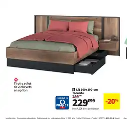 Conforama Lit Toronto offre