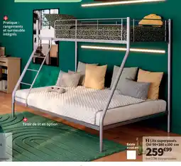 Conforama Lits superposés Olé offre