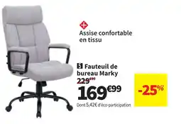 Conforama Fauteuil de bureau Marky offre
