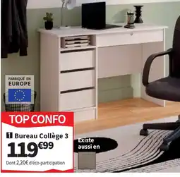 Conforama Bureau Collège 3 offre