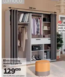 Conforama Kit Dressing Modulix offre
