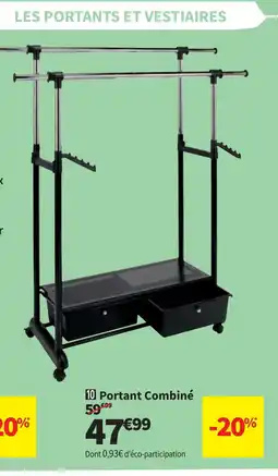 Conforama Portant Combiné offre