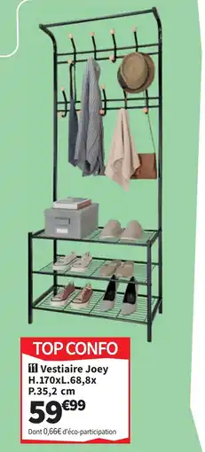 Conforama Vestiaire Joey offre