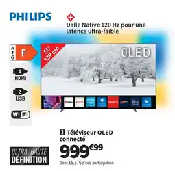 Conforama PHILIPS Téléviseur OLED connecté offre