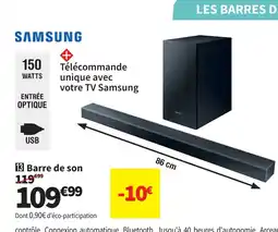 Conforama SAMSUNG Barre de son offre