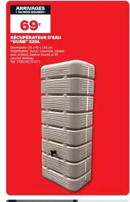 Brico Dépôt Récupérateur d'eau dune offre