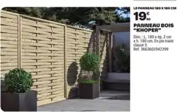 Brico Dépôt Panneau bois khoper offre