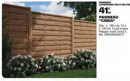 Brico Dépôt Panneau cimia offre