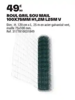 Brico Dépôt Roul gril sou mail offre