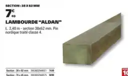 Brico Dépôt Lambourde aldan offre