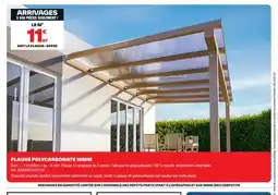 Brico Dépôt Plaque polycarbonate 16mm offre