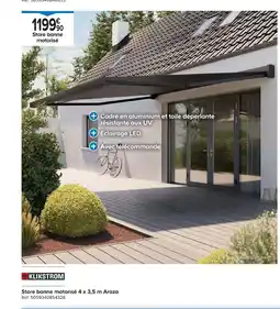 Castorama Store banne motorisé offre