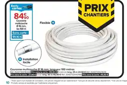 Castorama Couronne multicouche 16 mm, longueur 100 mètres offre