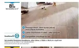 Castorama GOODHOME Sol stratifié Gladstone, effet chêne offre