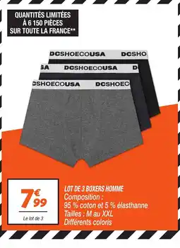 Netto Lot de 3 boxers homme offre