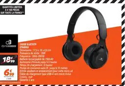 Netto DYNABASS Casque bluetooth offre