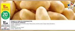 Intermarché Contact INTERMARCHE TERROIRS Pomme de terre de consommation offre