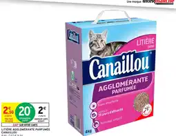 Intermarché Contact CANAILLOU Litière agglomérante parfumée offre
