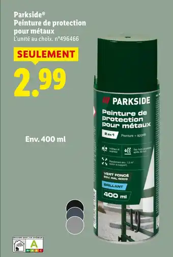 PARKSIDE Peinture de protection pour métaux
