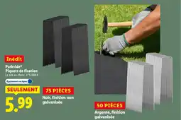 Lidl PARKSIDE Piquets de fixation offre