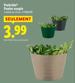 Lidl PARKSIDE Panier souple offre