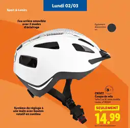 Lidl CRIVIT Casque de vélo offre