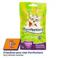 Action Friandises pour chat Purrfections offre
