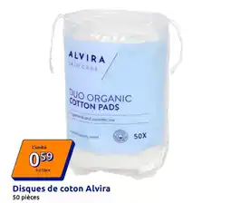 Action ALVIRA Disques de coton offre