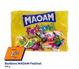 Action MAOAM Bonbons Festival offre