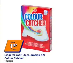 Action KR2 Lingettes anti-décoloration Colour Catcher offre