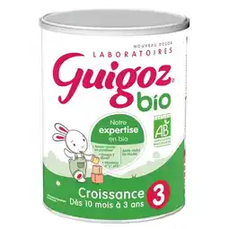 Carrefour Guigoz croissance en poudre bio offre