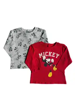 Carrefour Disney lot de 2 t-shirts bébé offre