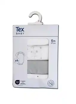 Carrefour Bodies fantaisie manches courtes offre