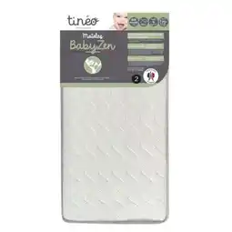 Carrefour Tineo matelas bébé babyzen offre