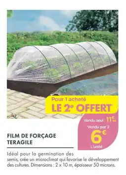 Point Vert Teragile film de forçage offre