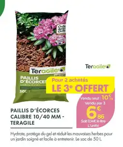 Point Vert Teragile paillis d'écorces calibre 10/40 mm offre