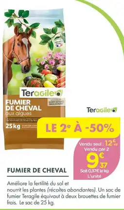 Point Vert Teragile fumier de cheval offre