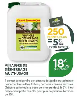 Point Vert Naturen vinaigre de désherbage multi-usages offre