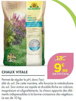 Point Vert Neudorff chaux vitale offre