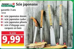 Norma Powerplus garden scie japonaise offre