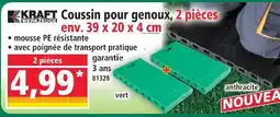 Norma Kraft werkzeuge coussin pour genoux vert offre