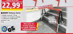 Norma Kraft werkzeuge tréteau vario offre