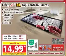 Norma Lifetex tapis anti-salissures offre