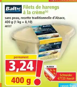 Norma Baltic filets de harengs à la crème offre