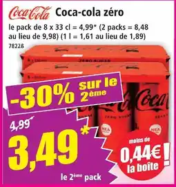 Norma Coca-cola coca-cola zéro offre