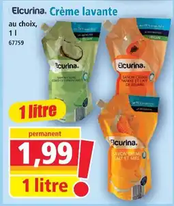 Norma Elcurina crème lavante offre