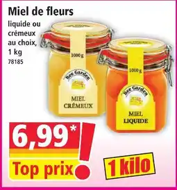Norma Bee garden miel de fleurs offre